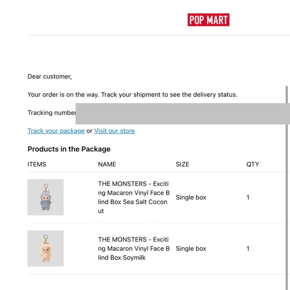 Popmart Labubu. Exciting Macaron. Soy Milk. 100 percent authentic. - Picture 5 of 5